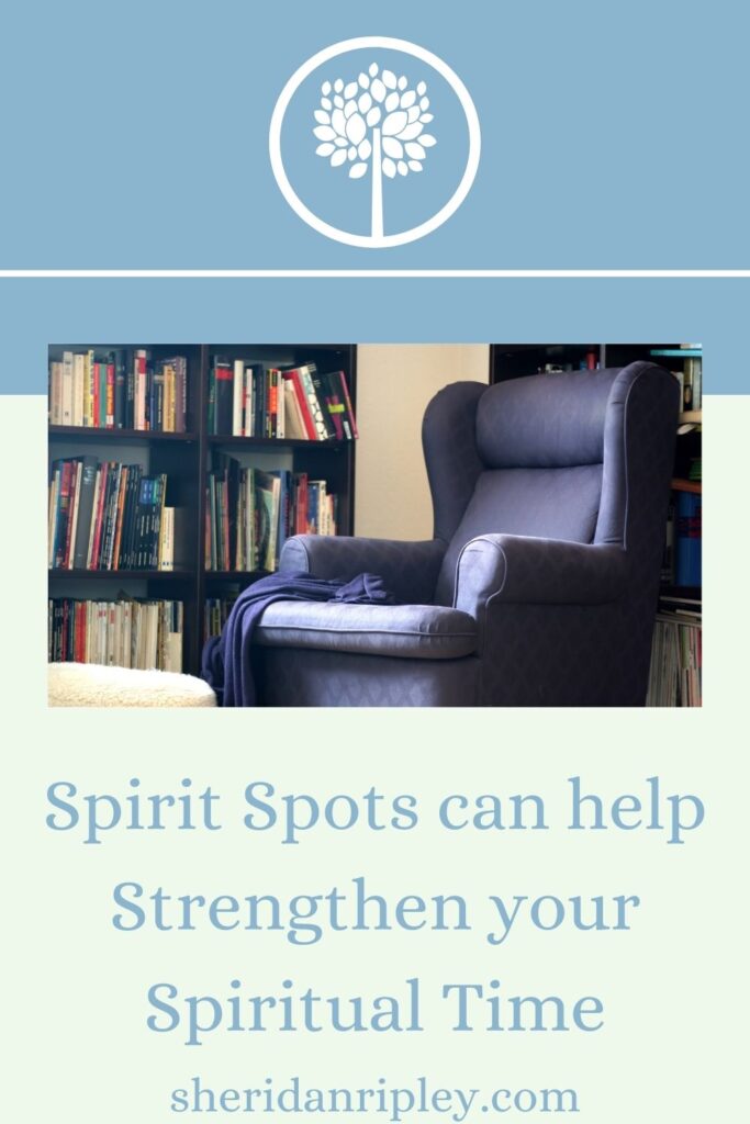 comfy chair to create a spirit spot