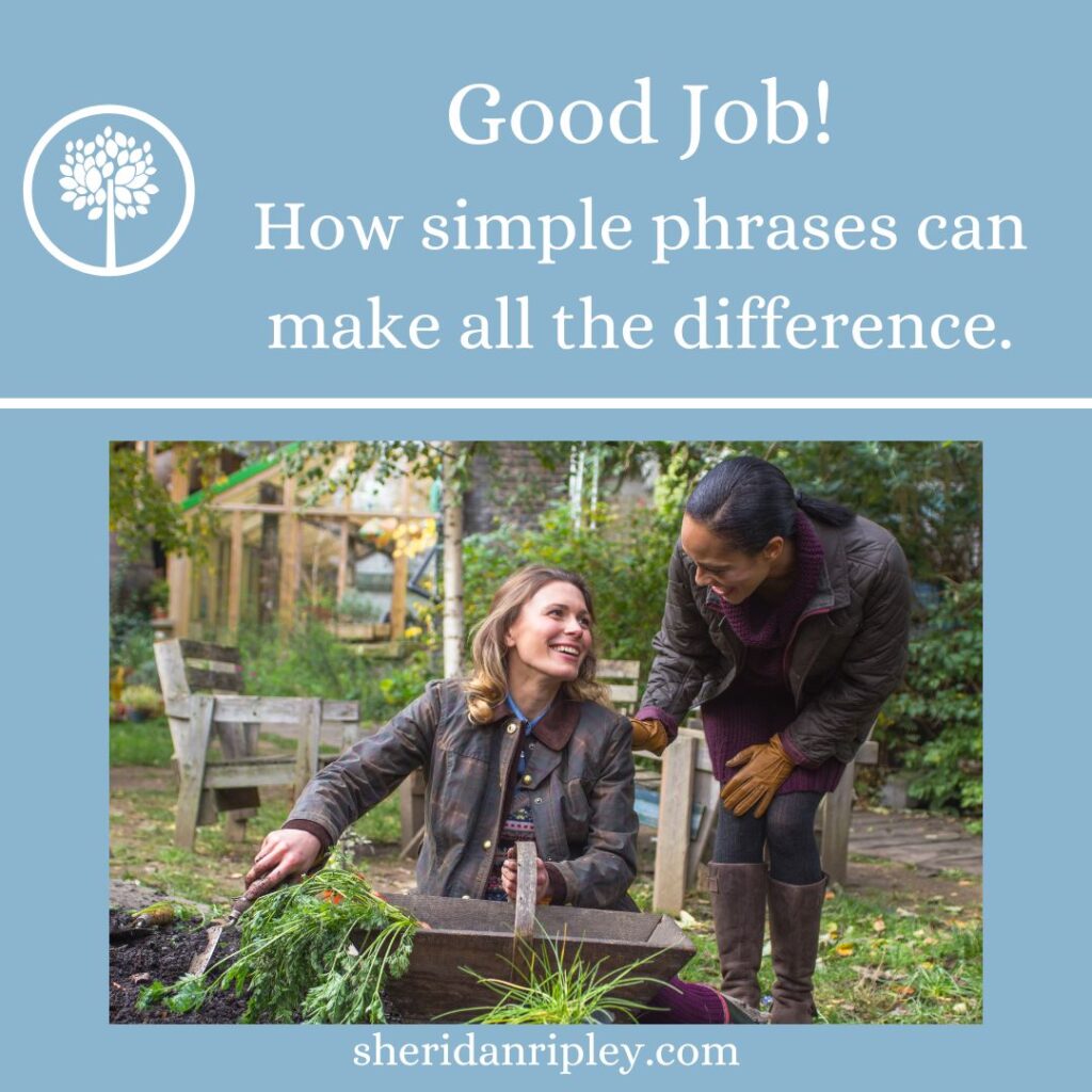 “Good Job Me!” and other Helpful Sayings